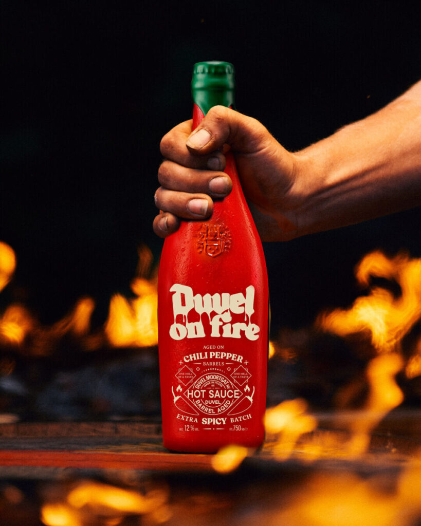 Duvel on fire